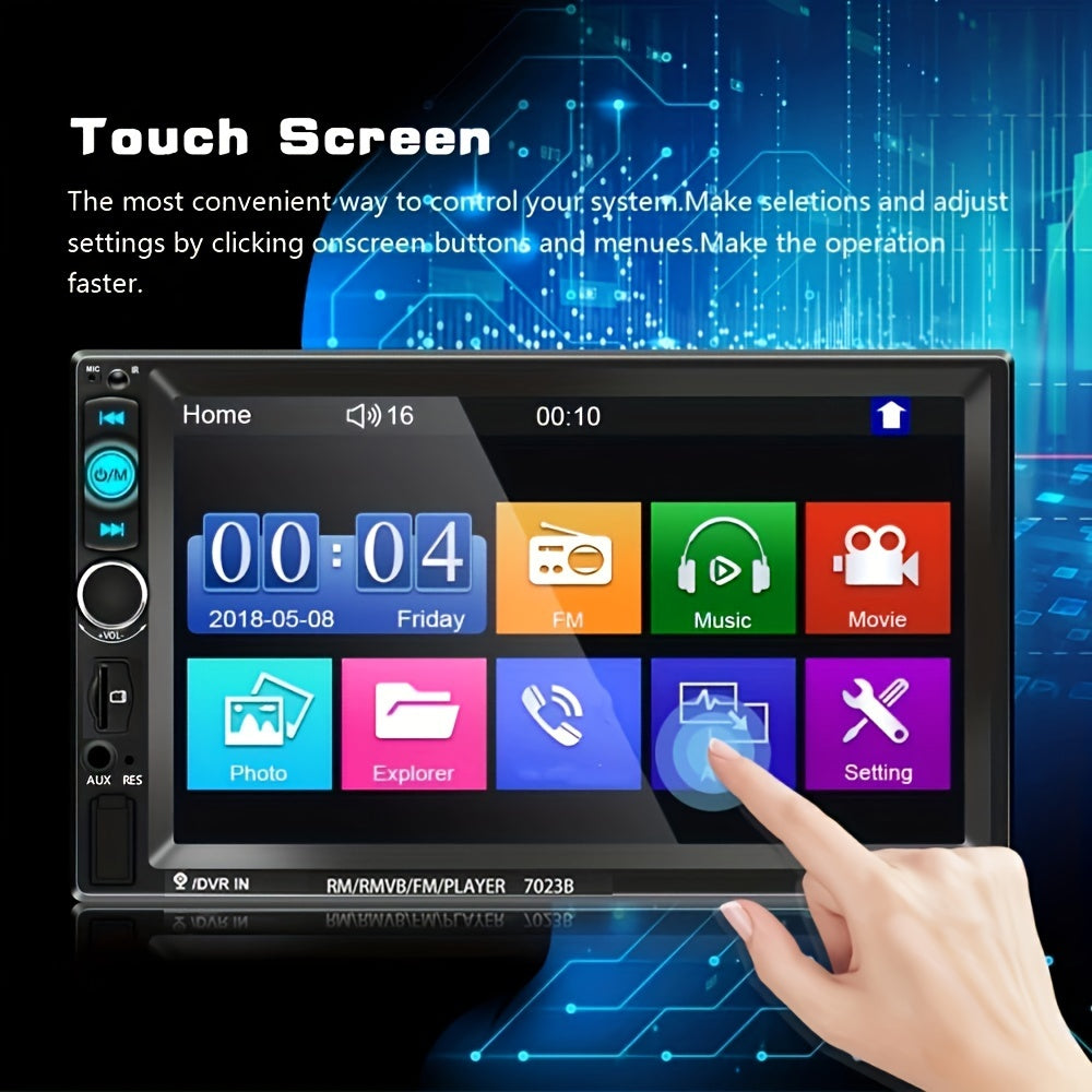 Upgrade Your Car Audio Experience with a 7-Inch HD Touch Screen Car Stereo | Car Accessories | - Shoppix