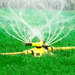 Versatile 360° Rotating Lawn Sprinkler for Effortless Irrigation | Gardening Equipment | - Shoppix