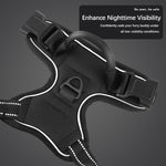 3pcs Escape-Proof Dog Harness Set with Leash and Poop Bag Dispenser - Perfect for Medium and Large Dogs Walking, Adjustable and Soft