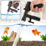 Aquarium Gravel Vacuum Cleaner – No-Electric Fish Tank Water Changer & Gravel Cleaner