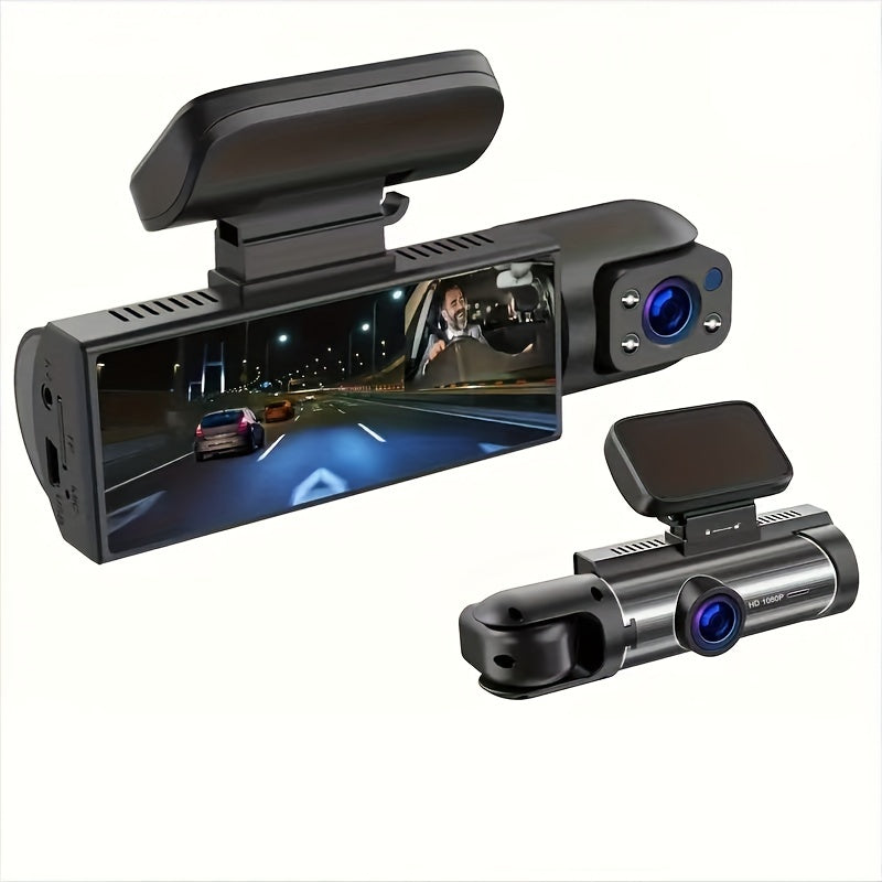 Enhance Your Car's Safety with a High-Definition Dual-Lens Driving Recorder | Dash Cams | - Shoppix