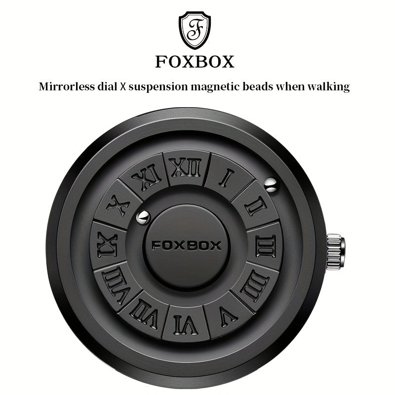 Elevate Your Style with the Fashion Men's Rotating Magnetic Bead Watch | Men Watches| - Shoppix