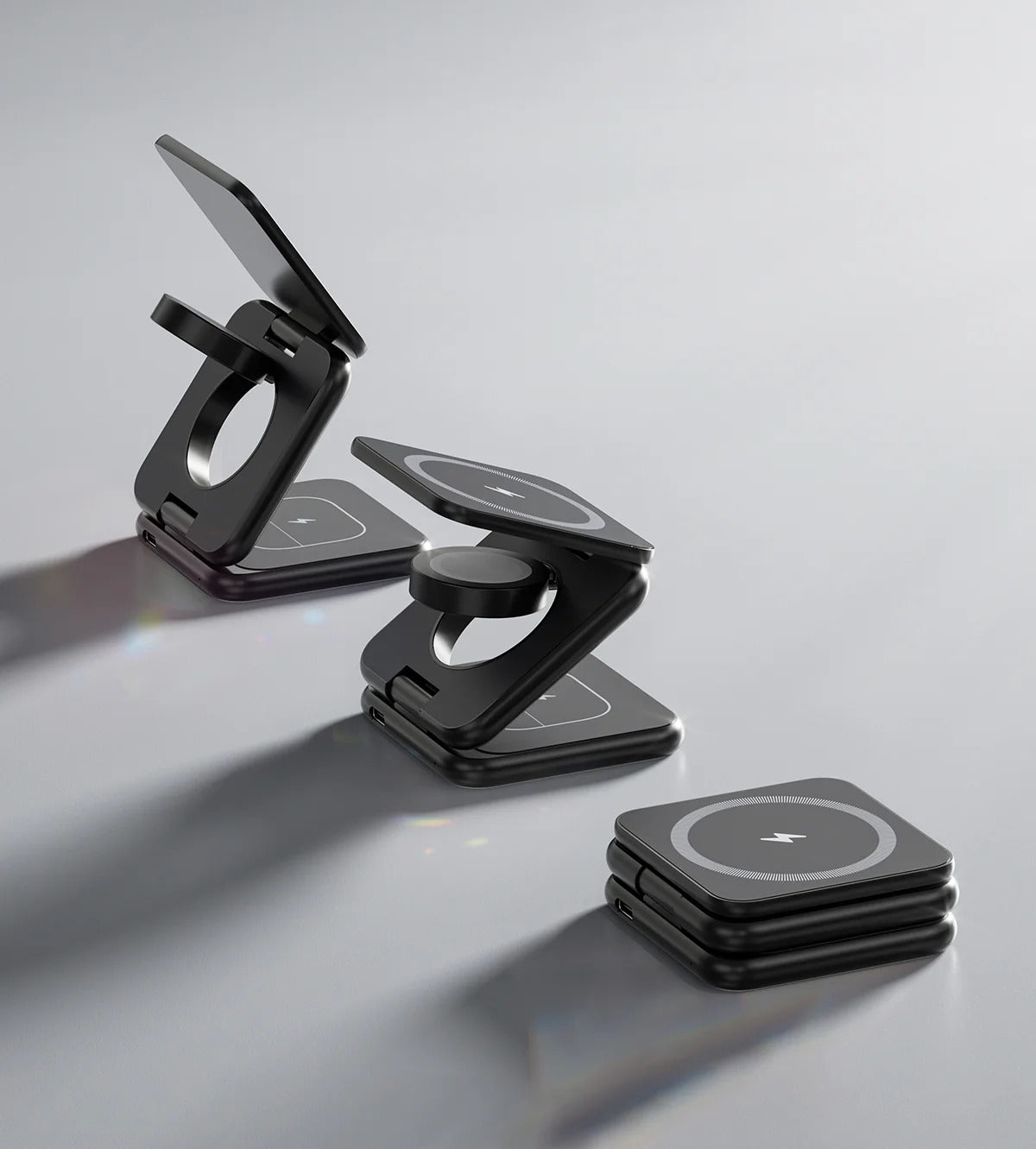 Shoppix 3-in-1 MagSafe Foldable Charging