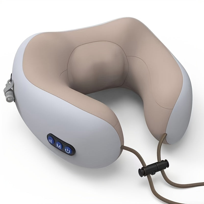 Relaxing Journey: Electric U-shaped Neck Massager Pillow | Massagers | - Shoppix