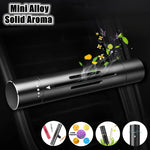 Metal Car Perfume Car Aromatherapy Stick Air Conditioner Air Outlet Aromatherapy Clip Solid Ornament Creative Car Aromatherapy | Car Accessories| - Shoppix