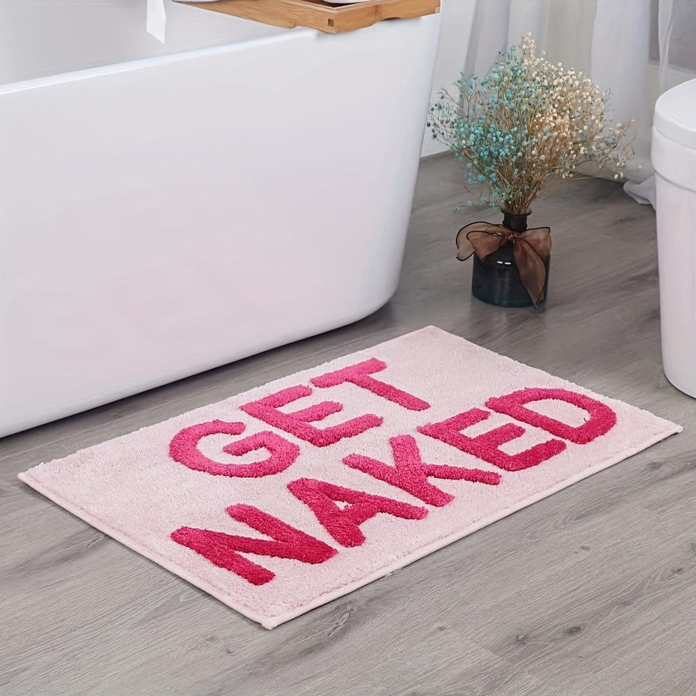 "Get Naked" Bath Mat | Rugs & Mats | - Shoppix