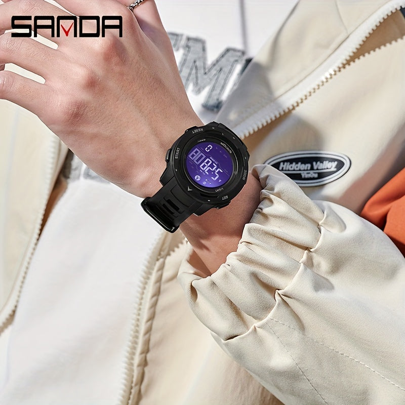 Stay Active and Stylish with Sanda Boy's Outdoor Sports Watch | Men Watches| - Shoppix