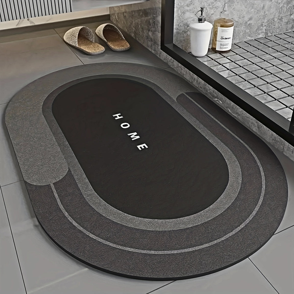 Non Slip Super Absorbent Floor Mat for Bathroom | Rugs & Mats | - Shoppix