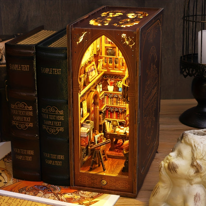 Create Your Own Miniature Wonderland: DIY Book Nook Kit | Decoration Items | - Shoppix