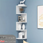 5-Tier Corner Floating Shelf | Decoration Items | - Shoppix