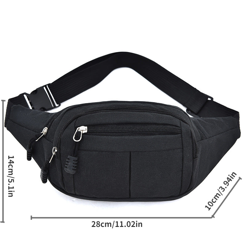 Fashion Canvas Outdoor Travel Waist Bag | Bags & Luggage | - Shoppix