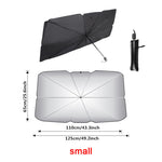 Drive Comfortably with the Car Sunshade Umbrella | Car Accessories | - Shoppix