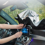 Drive Comfortably with the Car Sunshade Umbrella | Car Accessories | - Shoppix
