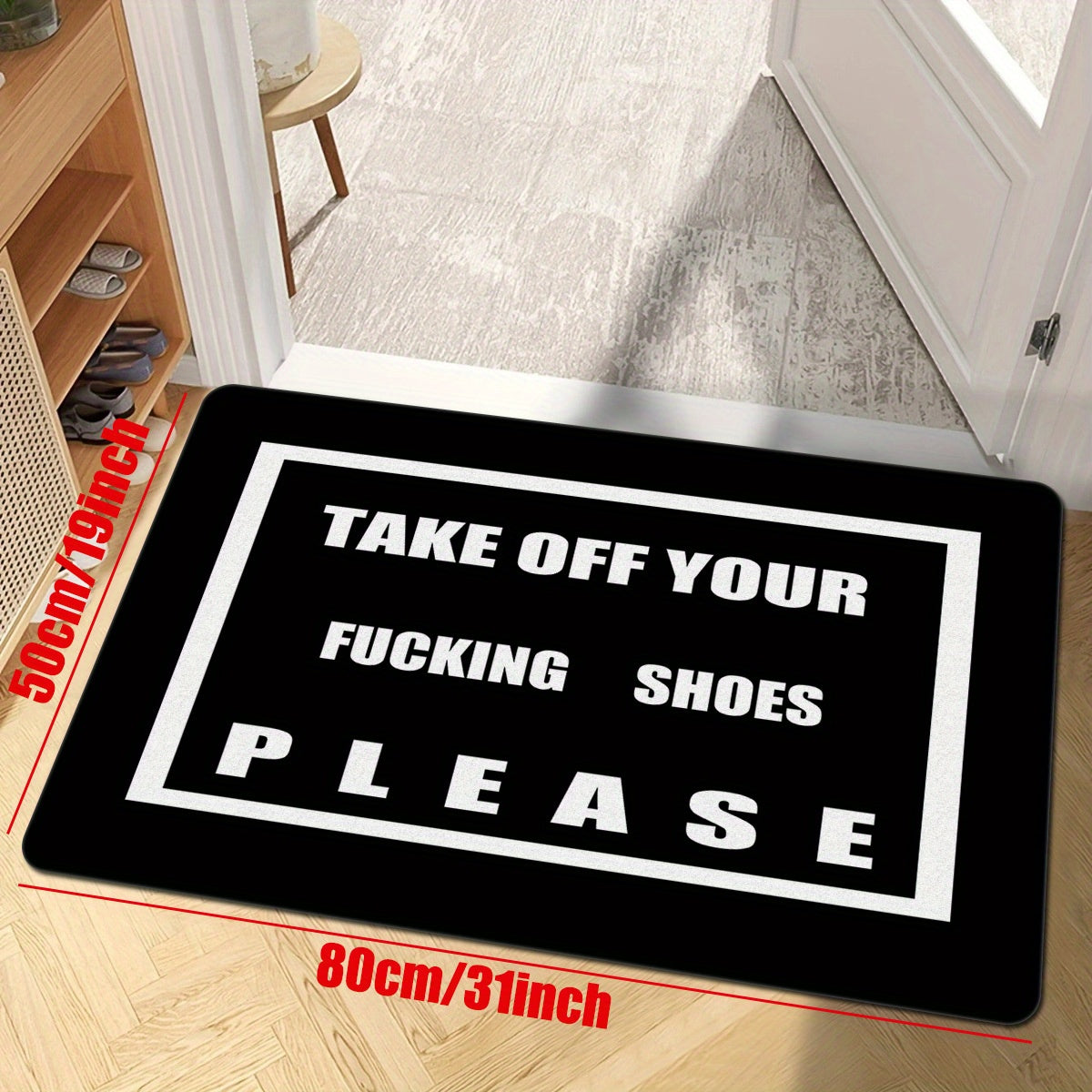 Funny Phrase Pattern Welcome Doormat | Rugs & Mats | - Shoppix