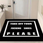 Funny Phrase Pattern Welcome Doormat | Rugs & Mats | - Shoppix