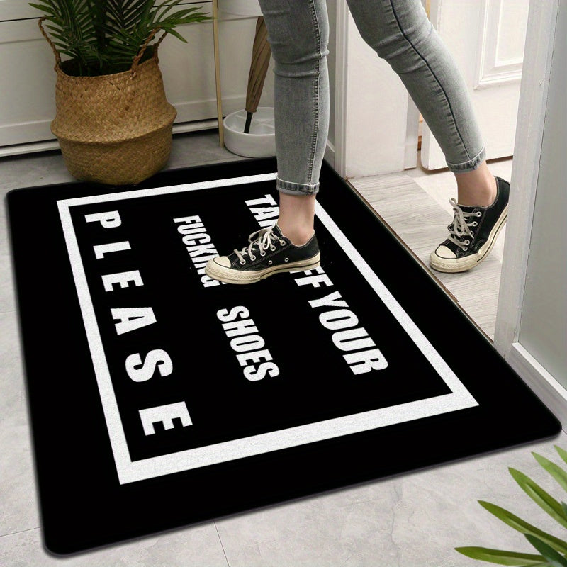 Funny Phrase Pattern Welcome Doormat | Rugs & Mats | - Shoppix