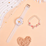 Sparkle and Shine with the Girls LED Luminous Wrist Watch Set | Kids Watches| - Shoppix