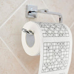 1 Stück, Sudoku-Toilettenpapier, Lustiges Urlaubsgeschenk, Lustige Geschenkidee für Geburtstagspartys, Streich, Lustiges Spiel, Puzzlespiel