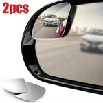 Enhanced Safety on the Road: 2pcs Frameless Car Blind Spot Mirrors | Car Accessories| - Shoppix