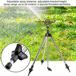 Convenient Tripod Sprinkler Set for Effortless Lawn and Garden Watering | Gardening Equipment | - Shoppix