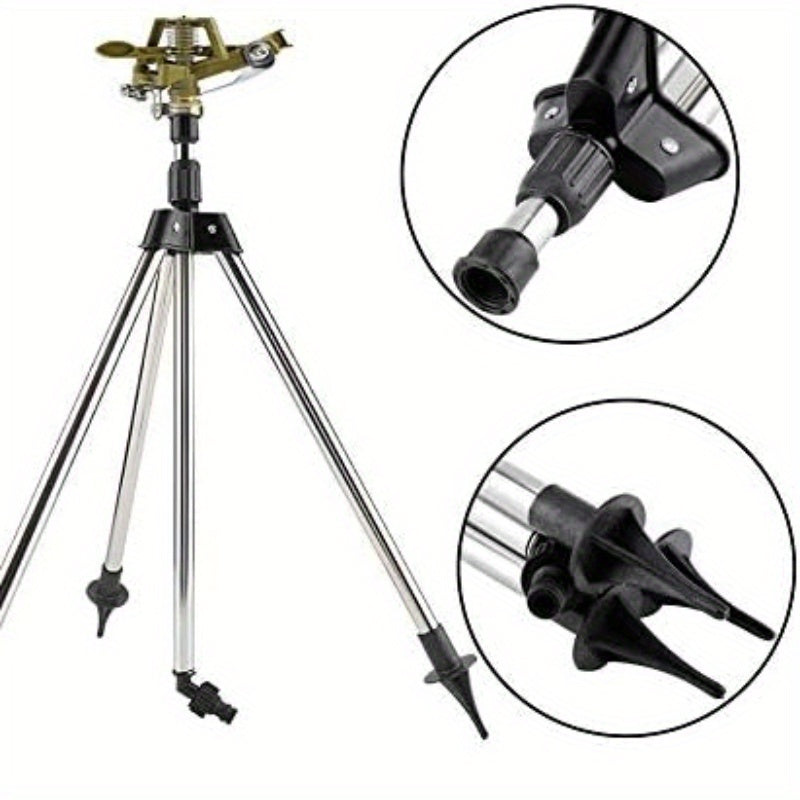 Convenient Tripod Sprinkler Set for Effortless Lawn and Garden Watering | Gardening Equipment | - Shoppix