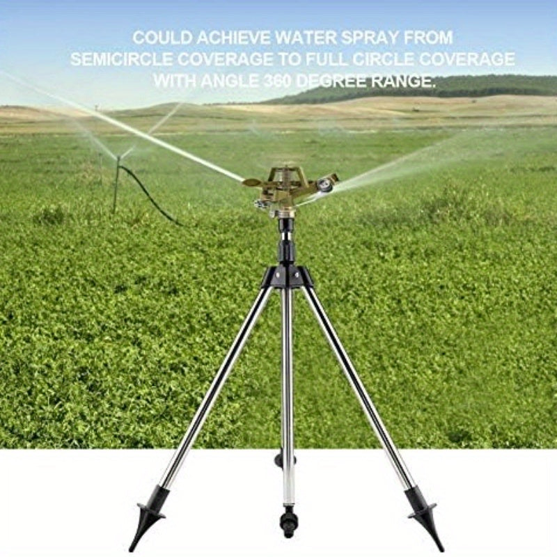 Convenient Tripod Sprinkler Set for Effortless Lawn and Garden Watering | Gardening Equipment | - Shoppix