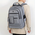 Multi-Layer Trolley Travel Backpack with Wheels | Luggage Bag | - Shoppix