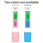 4-in-1 Digital Water Quality Tester – PH, EC, TDS, & Temperature Monitor with LCD Backlight