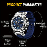 Dominate Your Workout with the Men's Waterproof Sports Watch | Men Watches| - Shoppix