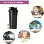 Mix It Up Anywhere, Anytime: 28oz Protein Shaker Bottle | Drinkware | - Shoppix