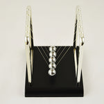 Experience Elegance in Motion: Newton's Cradle Chaos Pendulum | Decoration Items | - Shoppix