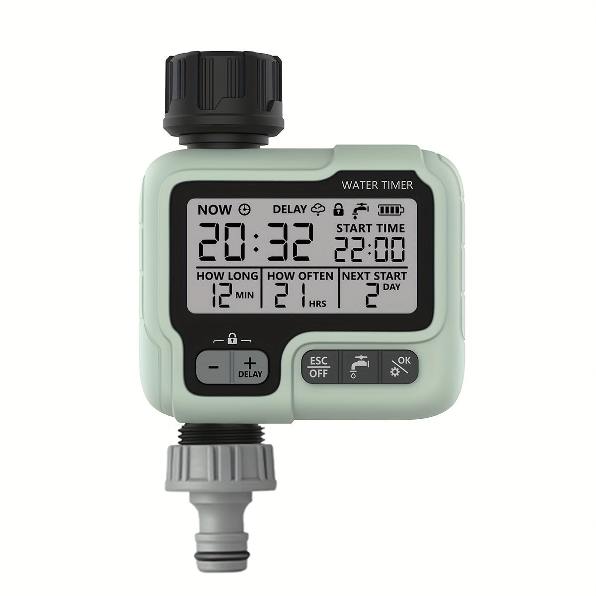 Effortless Garden Watering with HCT-322 Automatic Water Timer | Gardening Equipment | - Shoppix