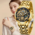 Stylish Chronograph Fashion Watch for Women | Women Watches | - Shoppix