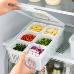 Organize and Preserve: 6-in-1 Kitchen Scallion Storage Box | Storage Organization | - Shoppix