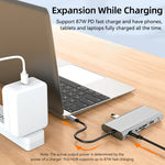 Transform Your Workstation with the 11-in-1 USB-C Docking Station | Charging Accessories|