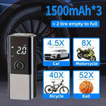 Stay Prepared on the Road with our Cordless Electric Car Air Pump | Car Accessories| - Shoppix