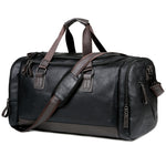 Stylish PU Leather Men's Travel Duffel Bag | Bags & Luggage | - Shoppix