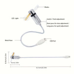 Stay Cool and Informed with the USB Clock Fan Portable | Gadgets|