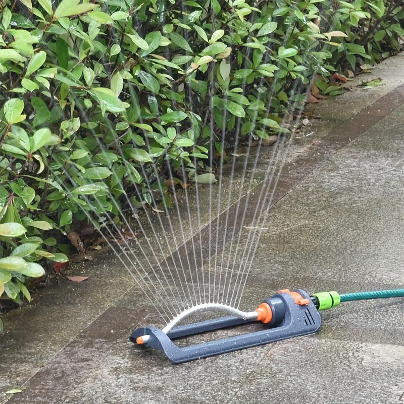 Efficient 180 Degree Oscillating Garden Sprinkler for Complete Lawn Coverage | Gardening Equipment | - Shoppix