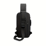 Stylish Anti-Theft Shoulder Bag with USB Charging Port for Men | Bags and Luggage | - Shoppix