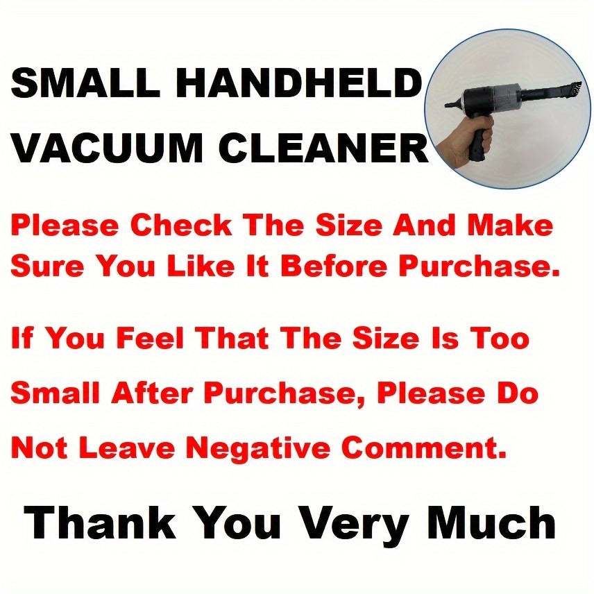 Keep Your Car Clean Anywhere with Our Rechargeable Handheld Vacuum Cleaner | Home Electronics| - Shoppix