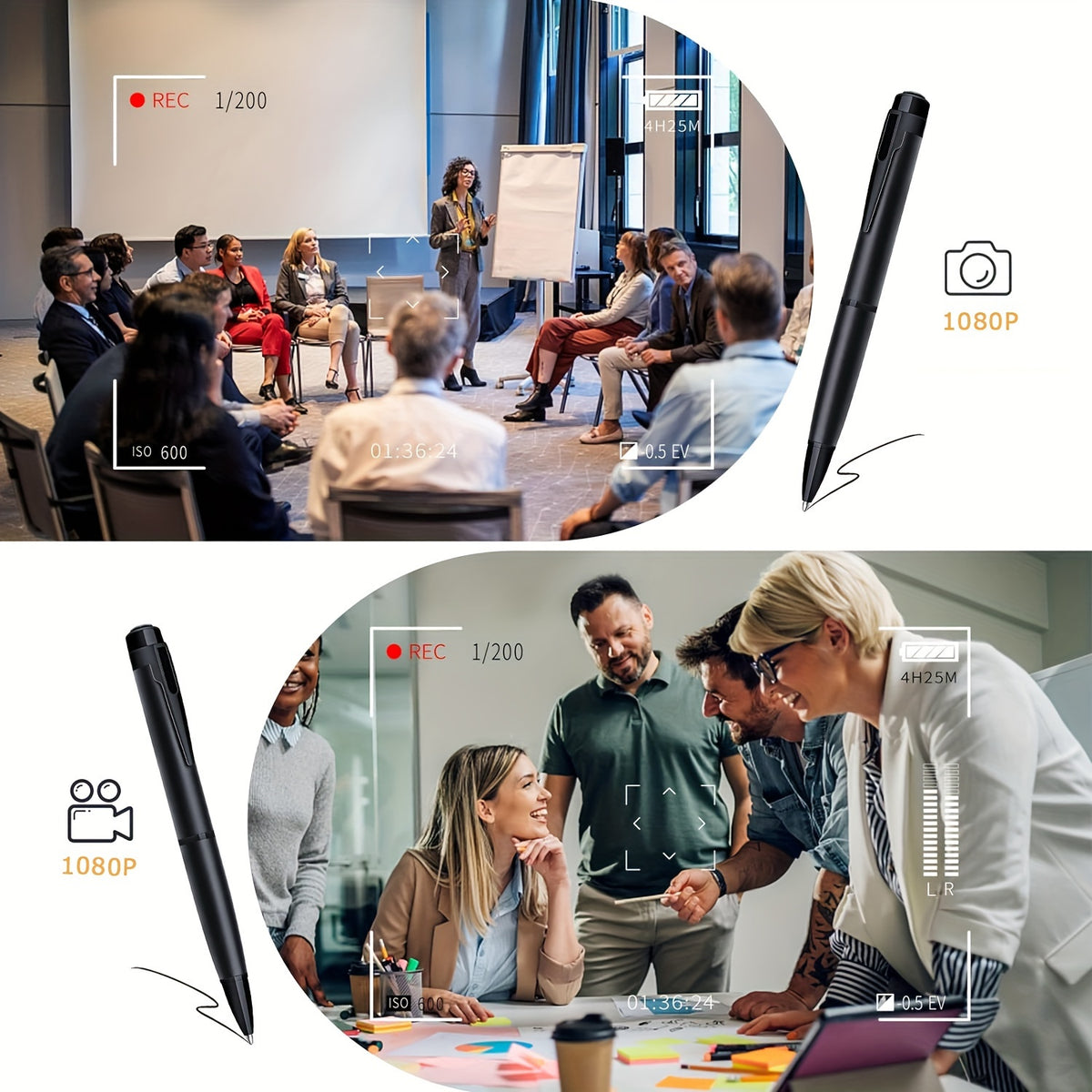 1 Set tragbares Mini-HD-1080P-Überwachungskamerasystem – Kabellose Heimsicherheitskamera mit 64G-SD-Karte, Bewegungserkennung, Nachtsicht und Loop-Aufnahme für Home-Office-Meetings und den Einsatz als Nanny-Cam – kompaktes und diskretes Design