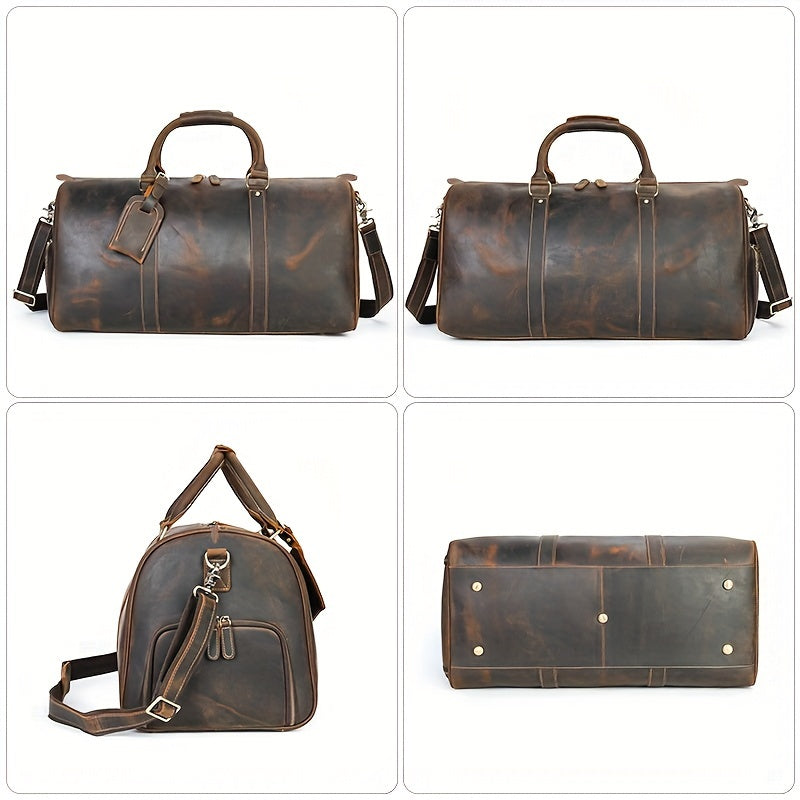 Men's Top Layer Cowhide Tote Bag | Bags & Luggage | - Shoppix