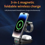 MagSafe 3-in-1 Foldable Charger - Fast & Adjustable | Mobile Accessories |