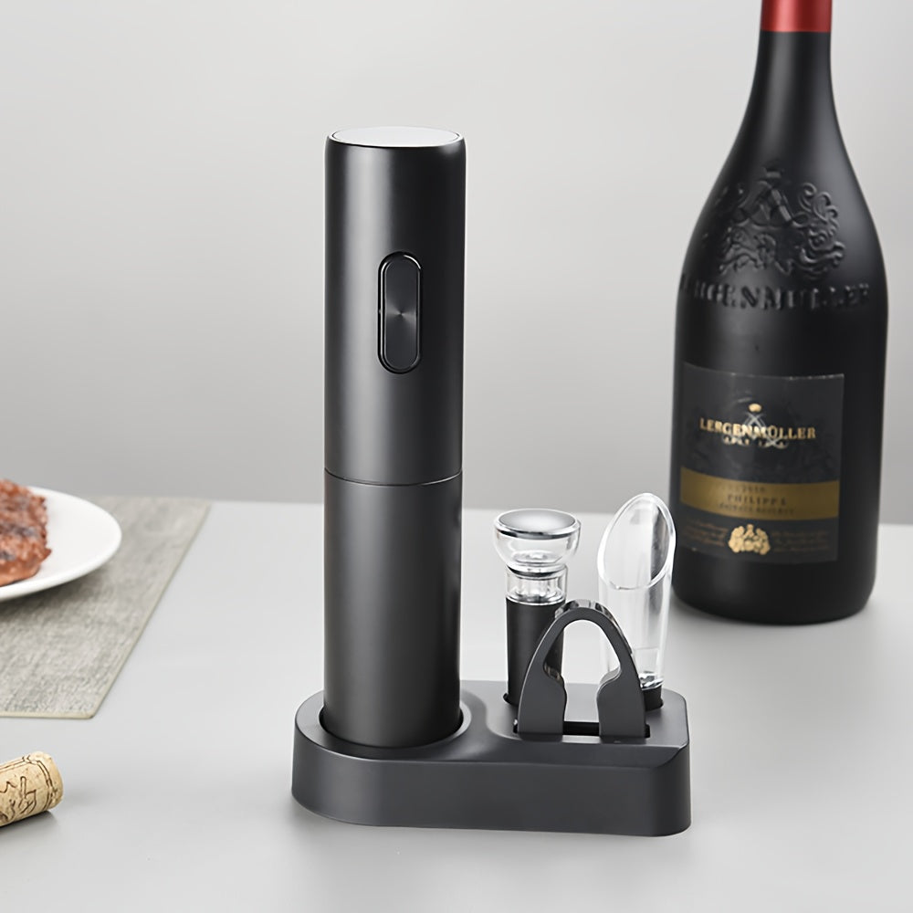 Effortless Wine Opening: Electric Wine Opener Set | Kitchen Utensils | - Shoppix