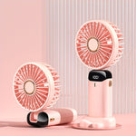 Stay Cool Anywhere: Mini Portable Fan with USB Rechargeable Battery | Summer Gadgets | - Shoppix
