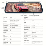 Upgrade Your Car's Safety with a 1080P Touch Screen Mirror Camera | Dash Cams | - Shoppix