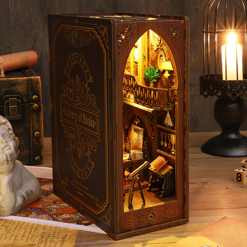 Create Your Own Miniature Wonderland: DIY Book Nook Kit | Decoration Items | - Shoppix