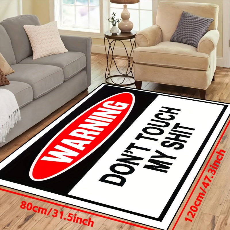 Humorous Warning: 'Don't Touch My' Creative Doormat | Rugs & Mats | - Shoppix