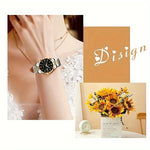 Luxury Rhinestone Women's Quartz Watch | Women Watches | - Shoppix